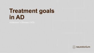 Alzheimers Disease – Treatment Principles – slide 2